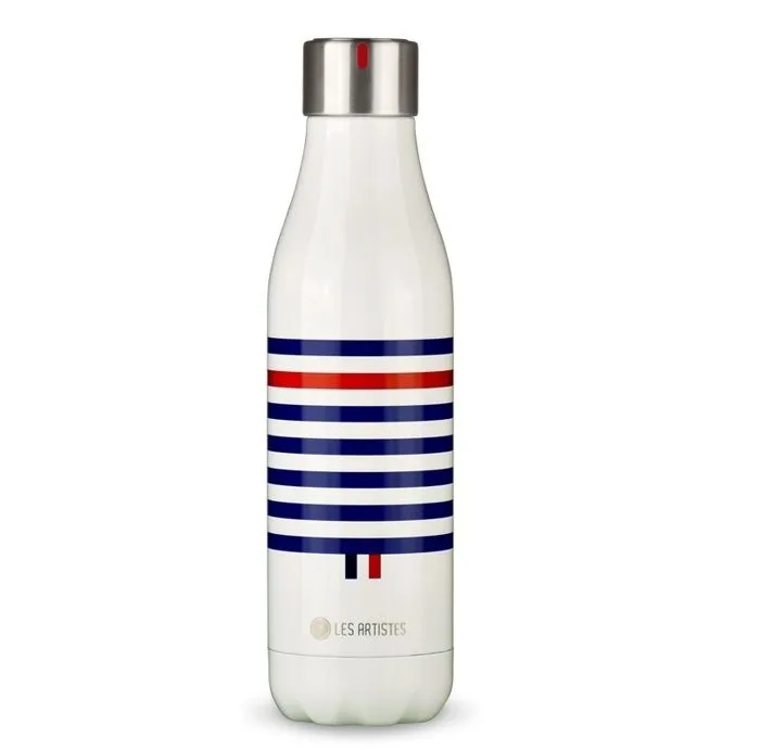 Gourde d hydratation Bottle up sailor 500ml - Les artistes de paris UNIQUE Blanc-1