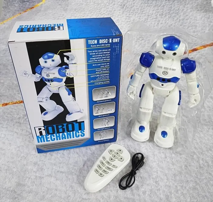 Robot miniature - TD - Programmable - Capteur de geste - Rechargeable USB - 3 ans et plus-3