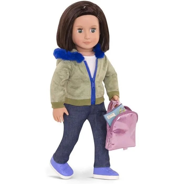 Tenue Deluxe Veste kaki bleue Our generation-1