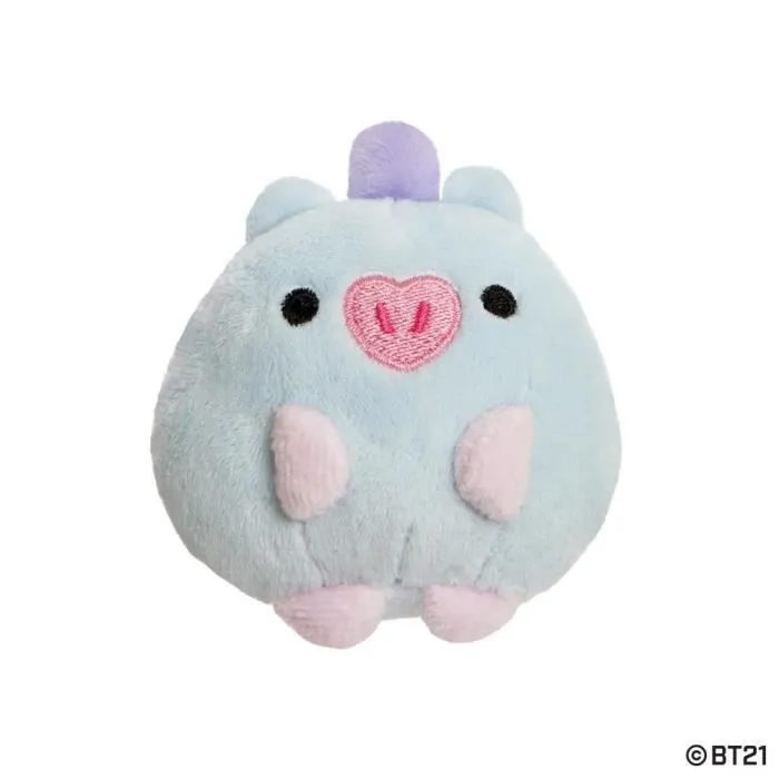Peluche - BT21 - Mang - 8 cm - Bleu - Doux-0