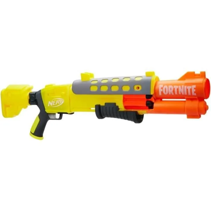 Blaster Nerf Fortnite Legendary Tac - Nerf - Fortnite Legendary Tac - Blaster - Remarquable - Bleu - 8 ans-1