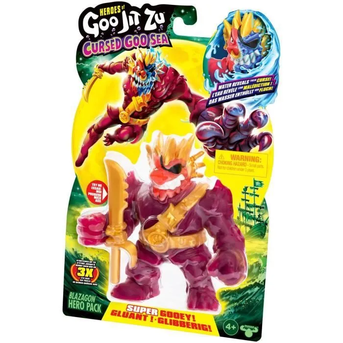 Figurine - HEROES OF GOO JIT ZU - Cursed Goo Sea - GJZ Blazagon - 11 cm-2