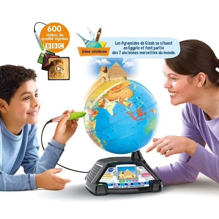 VTECH - GENIUS XL - Globe Vidéo Interactif-3