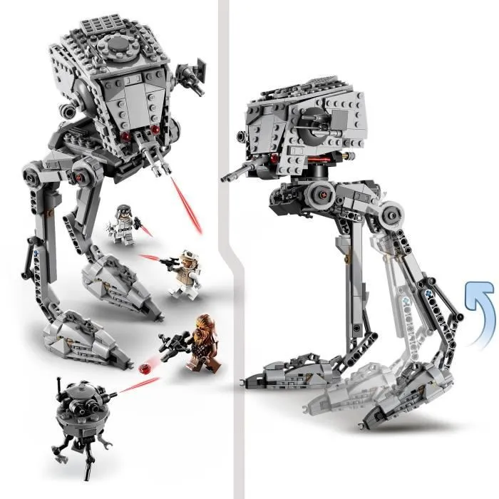 LEGO® Star Wars 75322 AT-ST de Hoth, Jouet avec Figurines de Personnages, Mandalorien Set, Star Wars Marcheur, Jouet Enfants 9 Ans-2