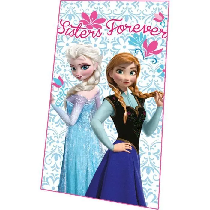 Plaid - DISNEY - La Reine des Neiges - 100 x 150 cm - 100% Polyester-0