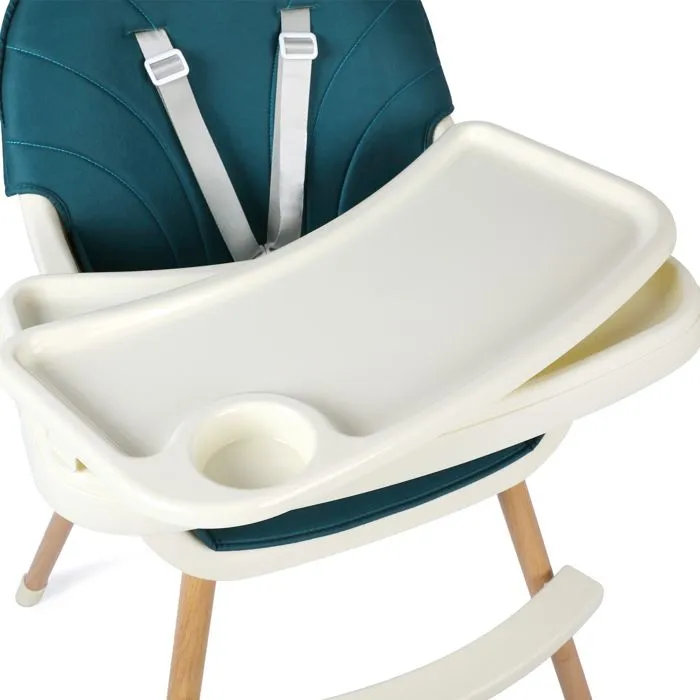 TROTTINE Chaise haute évolutive design esprit bois LORENTZ Cobalt-2