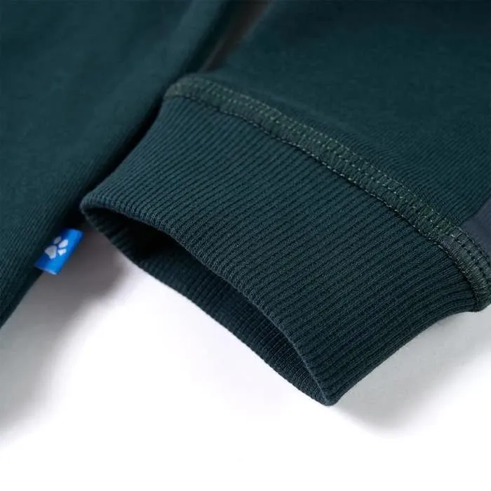 Sweat-shirt pour enfants vert mousse 5 dimensions disponibles-4
