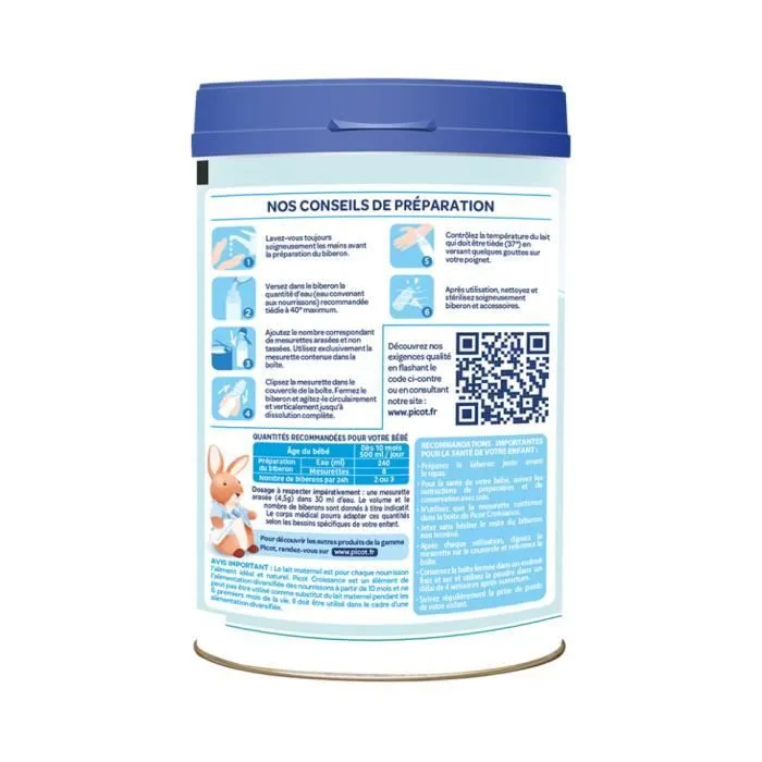 Picot Standard Lait 1er âge 850g-2