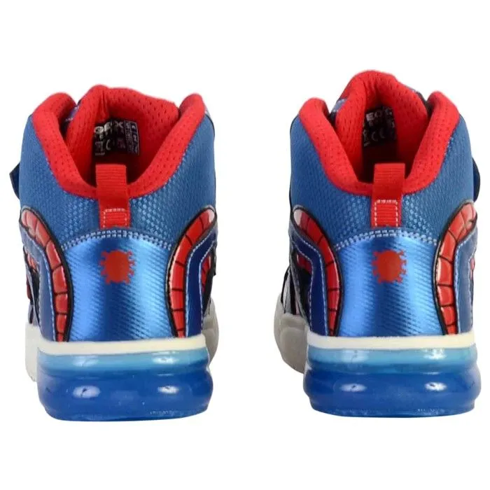 Basket Montante Enfant - Geox - Grayjay - Scratch - Bleu - Spider-Man-3