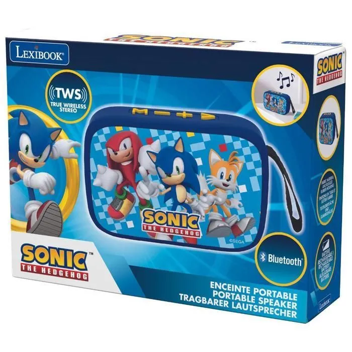 Enceinte Bluetooth - Sonic - Portable - 5.0 - Tissu - Autonomie 1200mAh-5