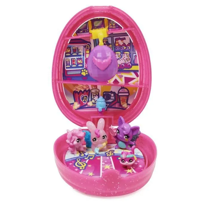 Hatchimals - Pack de 4 famille surprise 3 enfants + 1 bébé (modèle aléatoire)-1