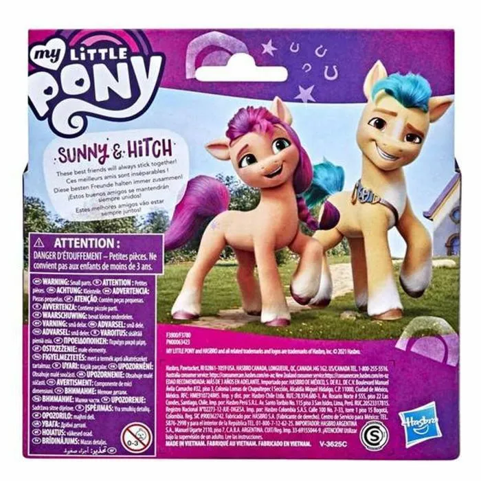 Poupee Hasbro - F37805L0 - My Little Pony Figurines Cheveux Royaux, Multicolore ()-0