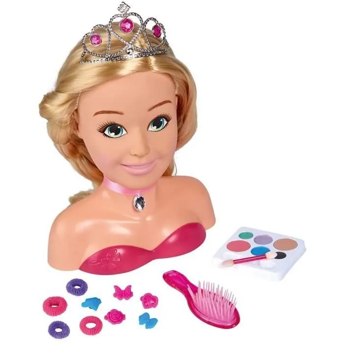 Simba Steffi Love Girls Tête de Maquillage et Coiffeuse - 105560177-0