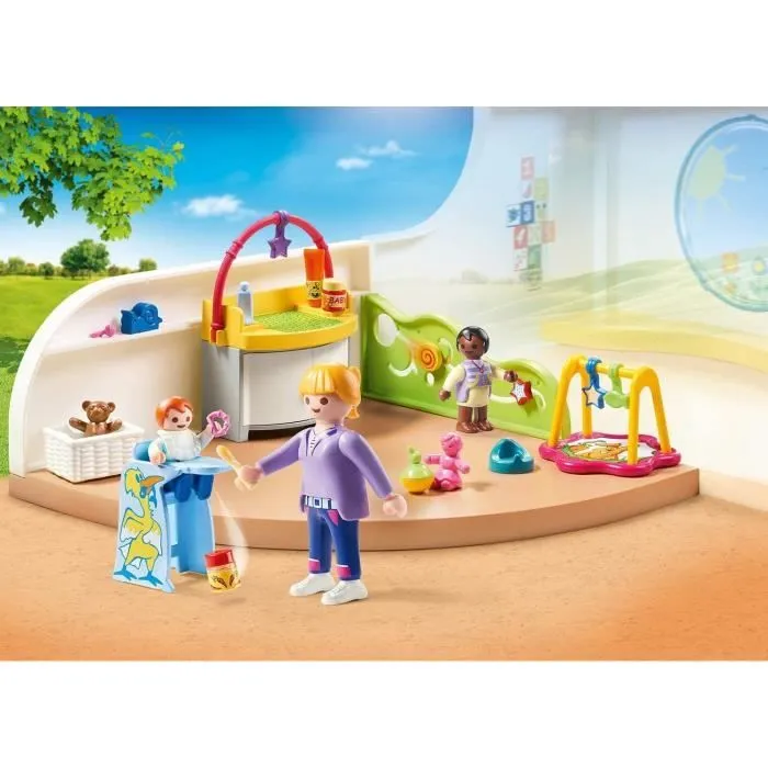PLAYMOBIL - 70282 - City life - Espace crèche pour bébés-1