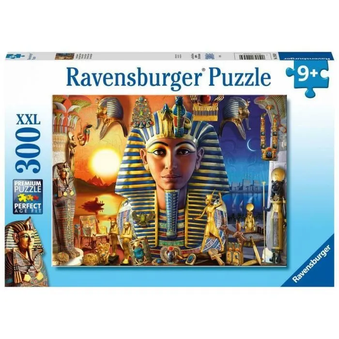 RAVENSBURGER Puzzle 300 pièces XXL - Dans l'Égypte antique-0
