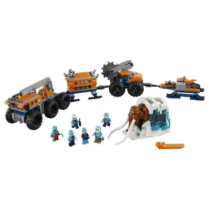 LEGO® City 60195 La Base Arctique d'Exploration-1