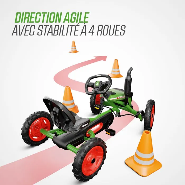 Kart à pédale Buddy Fendt, BERG-4