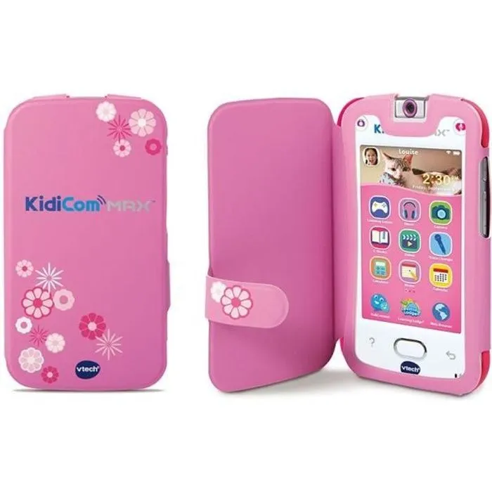Etui de protection VTECH Kidicom Max Rose-0