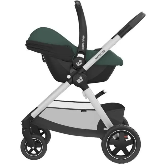 Cosi MAXI COSI Cabriofix i-Size, Groupe 0+, i-Size, avec Réducteur, Isofix, Essential Green-3