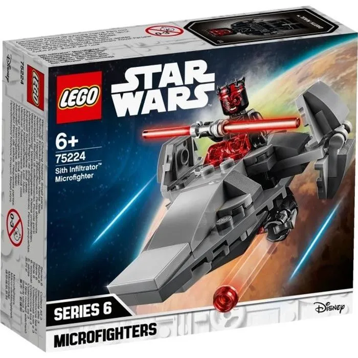 LEGO Star Wars™ 75224 Microvaisseau Sith Infiltrator™ - Jeu de Construction-0