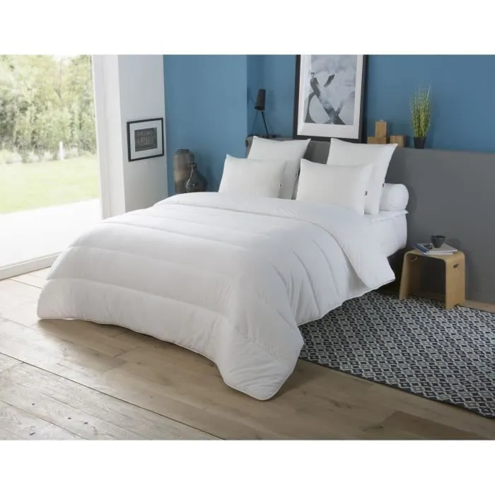 DODO Couette tempérée Country - 220 x 240 cm - Blanc-1