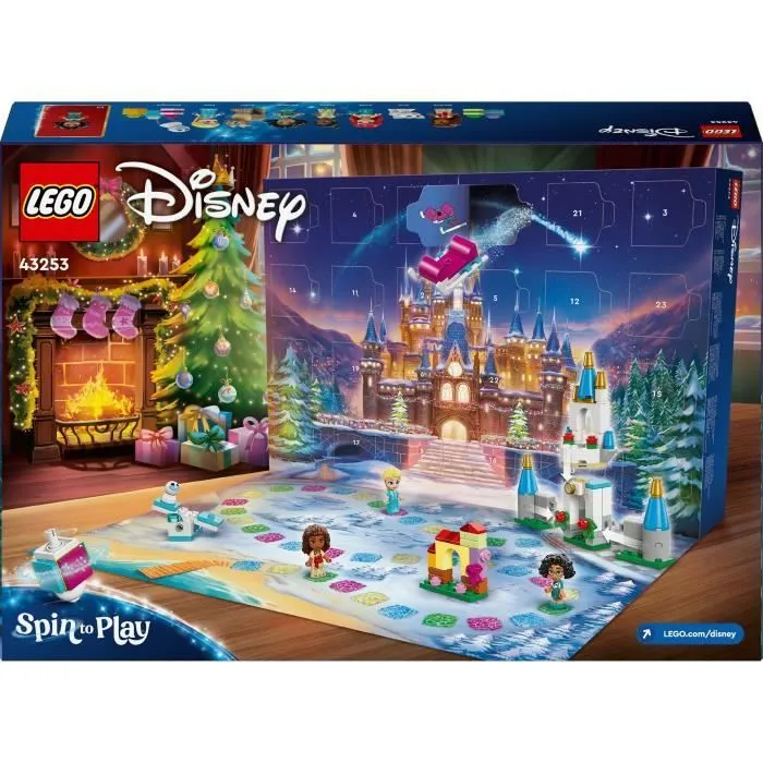 LEGO® Disney Princess 43253 Calendrier de l'Avent 2024 - Cadeau Noël pour les Enfants-4