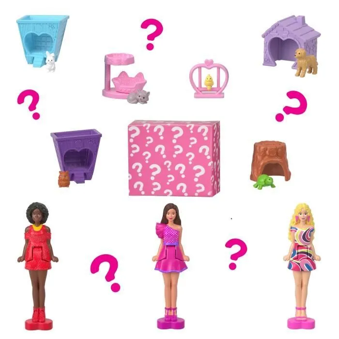 Barbie-Maison de Poupée Mini-BarbieLand-Coffrets maison et accessoires HYF44-3