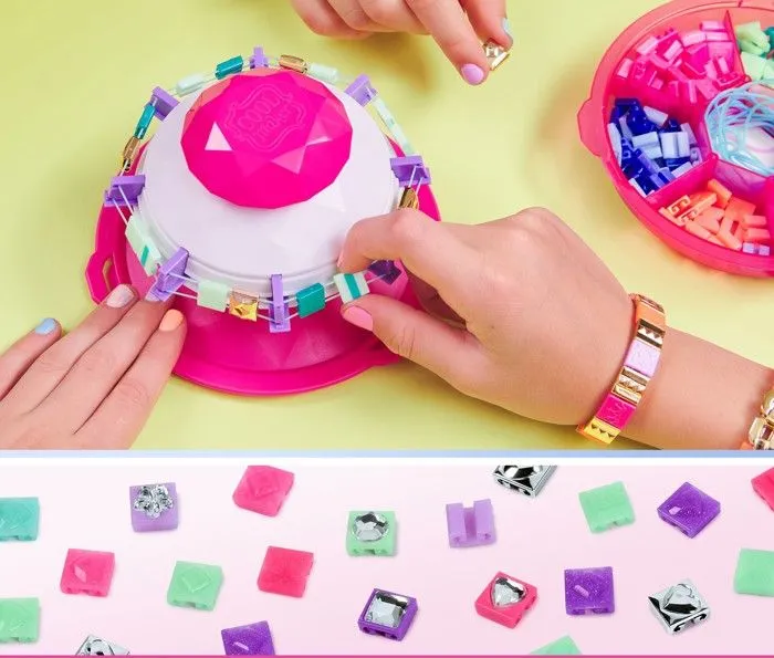 SPIN MASTER COOL MAKER - POP STYLE PACK STRASS ET PAILLETTES Pop Style Machine à Bracelets-3