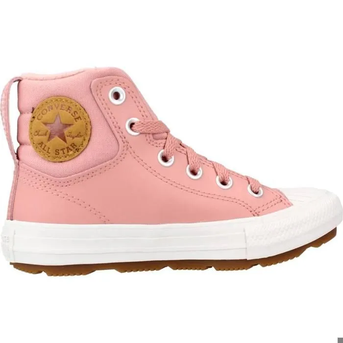 Chaussure Converse Modèle Chuck Taylor All Star  Berkshire Boot Hi - Coleur Rose-3