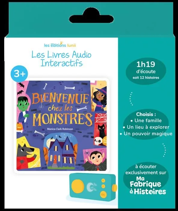 Console éducative - Lunii - Pack 3 livres audio interactifs - Dès 3 ans - Favorise l'écoute - Mixte-3