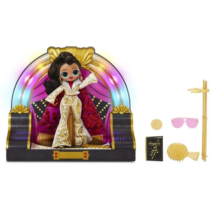 LOL Surprise OMG Remix - Jukebox BB Avec Musique - Poupée Mannequin & Accessoires - Edition Collector 2020-2