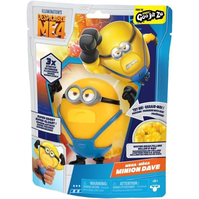 Figurine - Goo Jit Zu - Dave 13cm - Moi Moche et Méchant 4-4