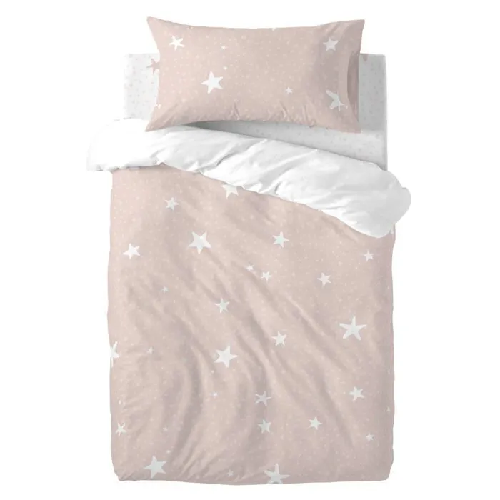 Parure housse de couette 2 pièces Little star 100x120 cm (Berceau)-3