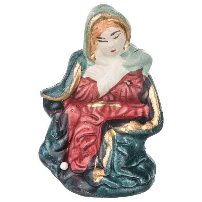 Féérie Lights & Christmas - 11 Santons pour crèche de Noël - H. 10 cm - Multicolore-1