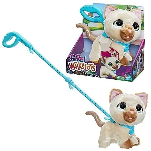 FURREAL WALKALOTS GRANDS MARCHEURS, CHATON à PROMENER AVEC SONS ET RéA-0