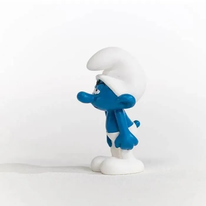Figurine Schtroumpf : Schtroumpf Grognon Coloris Unique-2