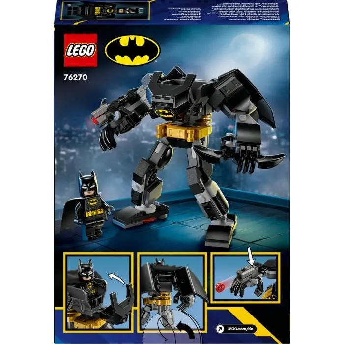 LEGO® Super Heroes DC 76270 L’armure robot de Batman- Figurine d’action articulée-5