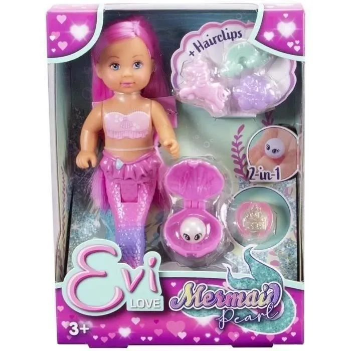 SIMBA - Evi Love - Sirène et sa Perle -Poupée mannequin-0