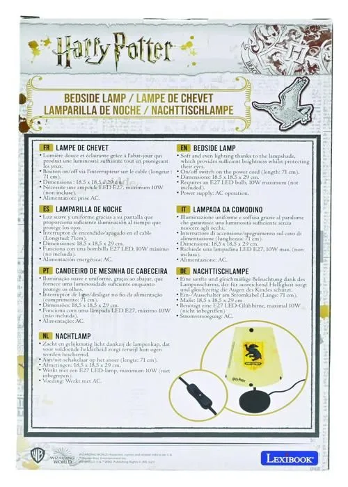 Lampe de chevet Harry Potter-5