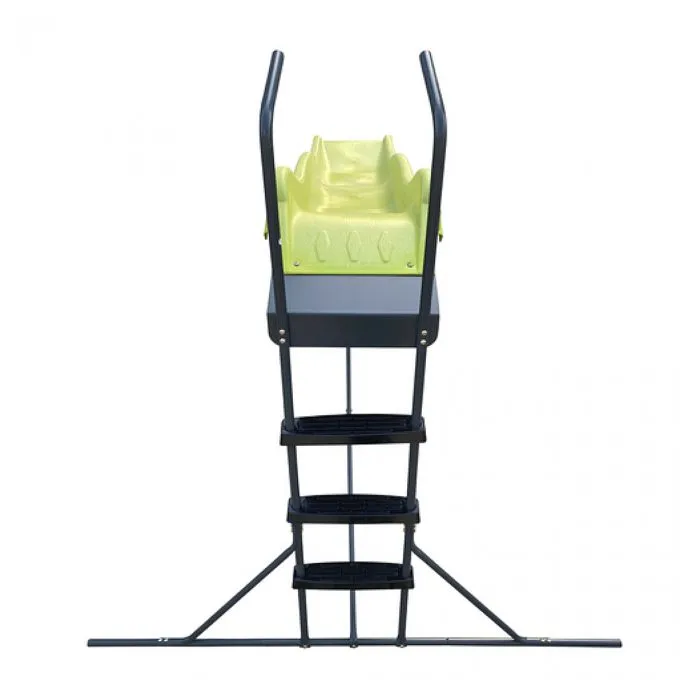 Toboggan sur pied AXI - 220cm Vert & Anthracite en métal et plastique pour enfants de 3 à 7 ans-5