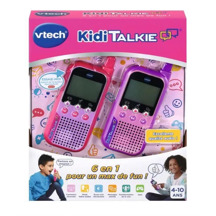 VTECH - Kidi Talkie - Rose & Violet-2