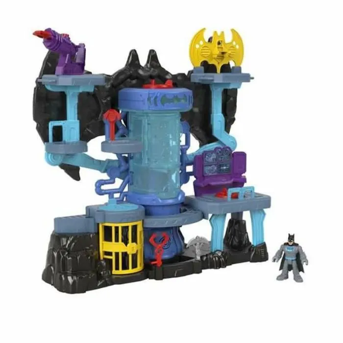Jouet pour enfant - Fisher-Price - Batcave Bat-Tech Imaginext - Sons et lumières - Licence Batman-0