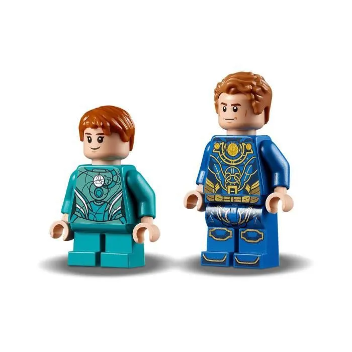 LEGO® 76145 Marvel L’Attaque Aérienne des Éternels, Jouet de Construction pour Enfants de 7 Ans avec Figurines Déviants-3