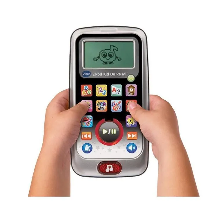 Lecteur musical éducatif V.Pod Kid Do, Ré, Mi de VTECH pour enfants de 3 à 6 ans-1