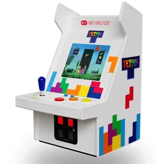Micro Player PRO - Tetris - Jeu rétrogaming - Ecran 7cm Haute Résolution-0