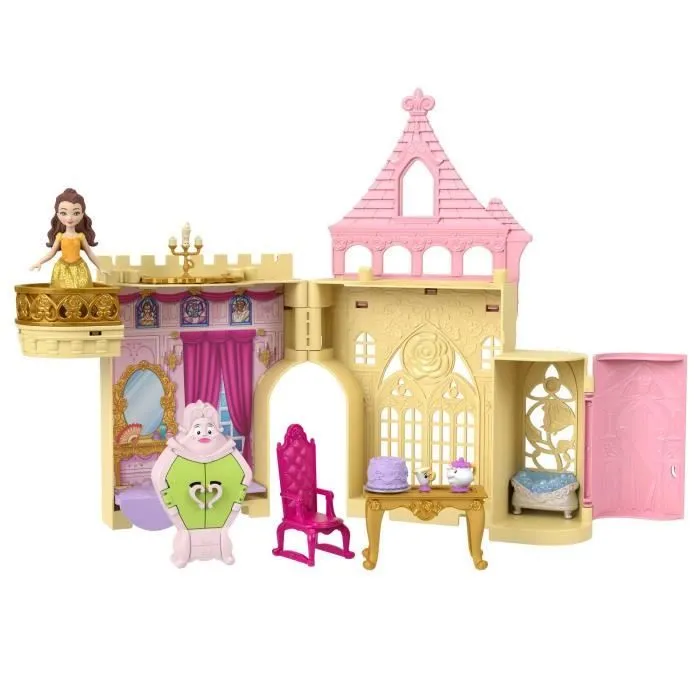 Le Château de Belle - Mattel Coffret Disney Princesses HLW94-0