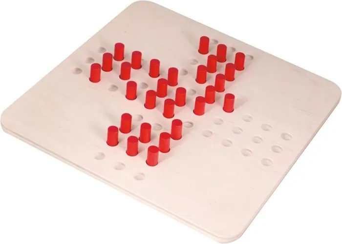 Solitaire - Jeu de plateau en bois - Jeu de Stratégie pour Enfants et Adultes - Milliwood-1