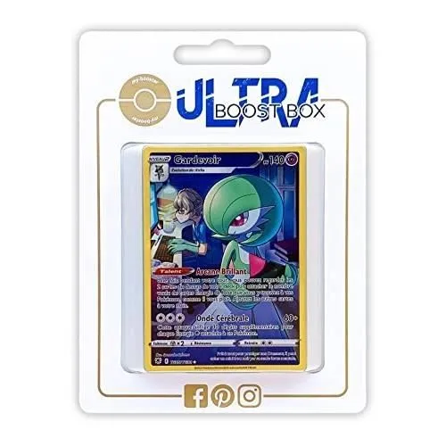 Jeu de cartes - MY-BOOSTER - GARDEVOIR TG05-TG30 FULL ART SECRETE - Pokemon XY - Enfant - Mixte-0