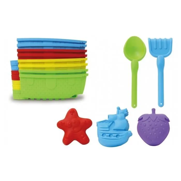 Bac à sable du château - JAMARA - 81 cm - Multicolore - Enfant - Extérieur-2