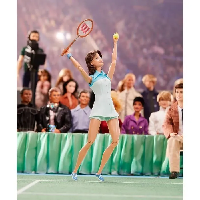 Poupée de collection - MATTEL - Barbie Inspiring Women Billie Jean King - Héroïne du tennis - Âge 3+ - 1 pièce-3